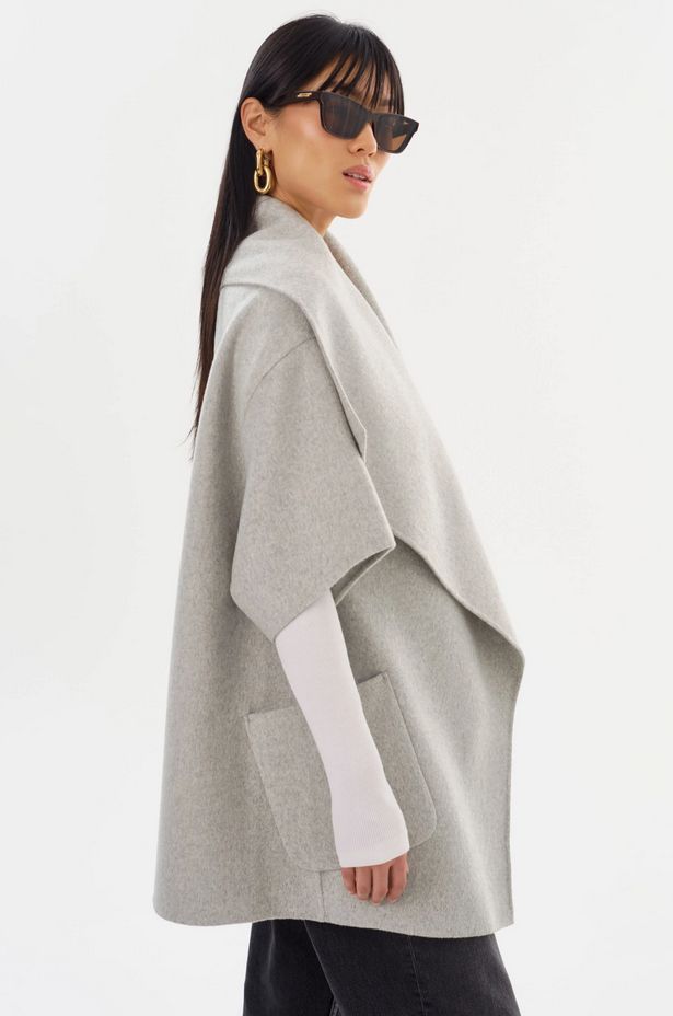 Lamarque Penelope Double Face Wool Coat