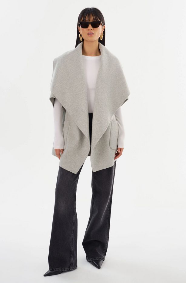 Lamarque Penelope Double Face Wool Coat