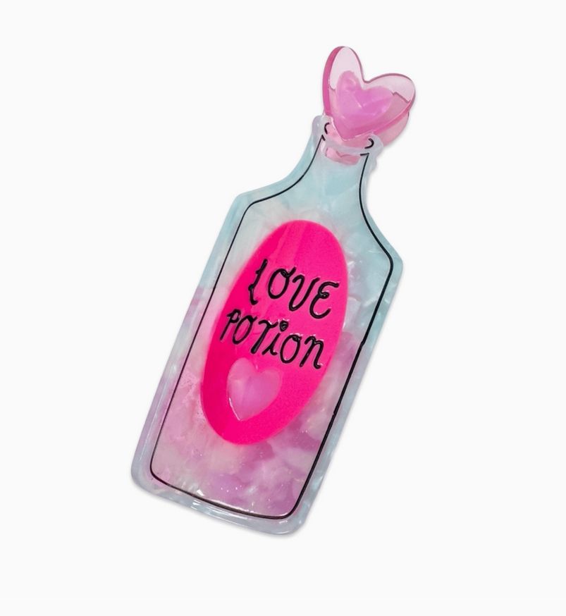 Jenny Lemons Large Love Potion Hair Claw Clip JL1