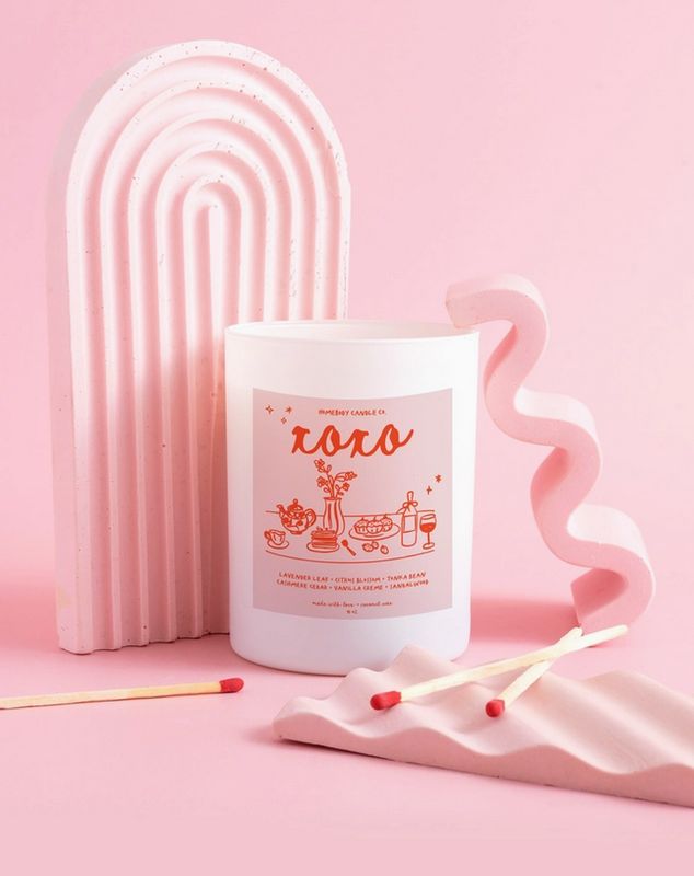Homebody Cande Co. Xoxo Valentine's Candle