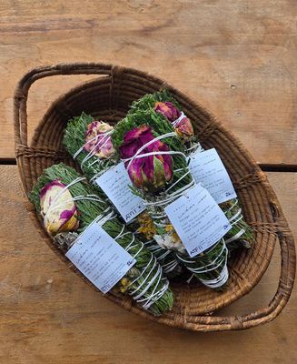 Among The Flowers Floral Smudge Wands ATF11