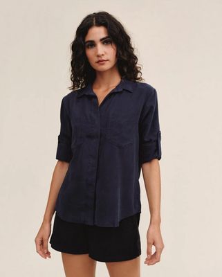 Bella Dahl Split Back Button Down (Multiple Colors)