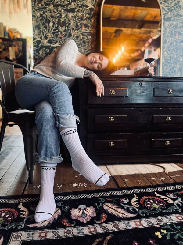 Mother Baby Steps MF White