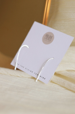 Goldie Jewelry Sterling Silver Minimal Arches GJ10