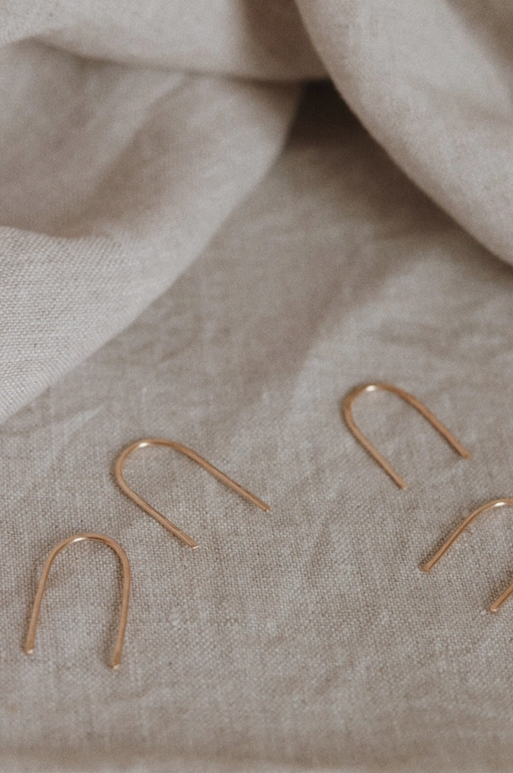 Goldie Jewelry 14k Gold Filled Minimal Arches GJ11