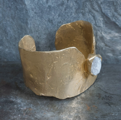Emilie Shapiro Orion Cuff Rose Quartz ES31