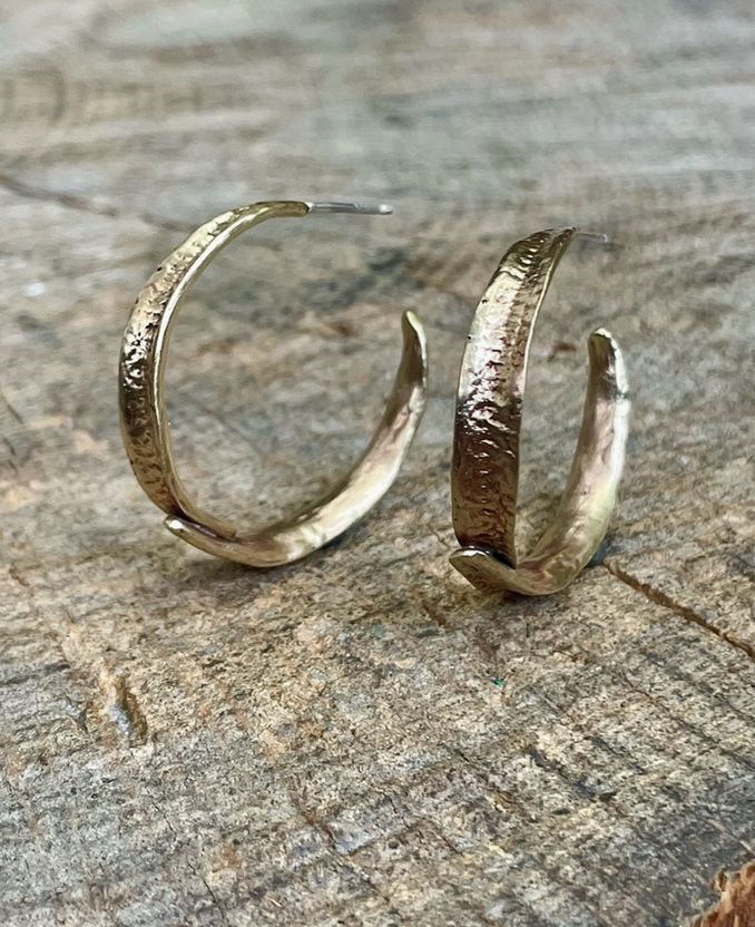 Emilie Shapiro Large Seagrass Hoops ES33