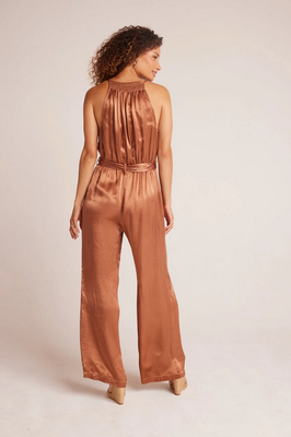 Bella Dahl Smocked Halter Neck Jumpsuit