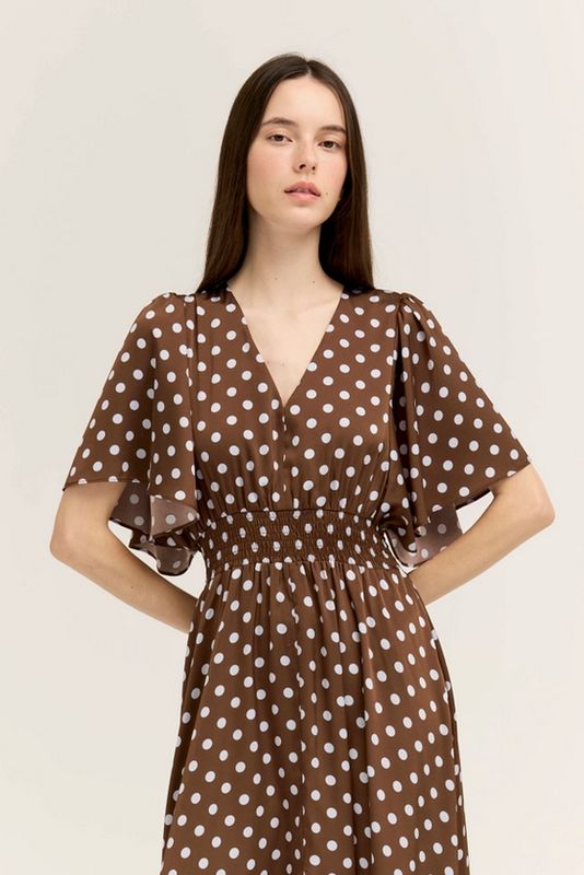 Grade &amp; Gather Unbalanced Skirt Maxi Dress
