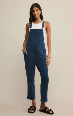 Z Supply The Knit Denim Overalls 