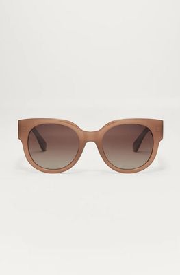 Z Supply Lunch Date in Taupe Gradient Polarized