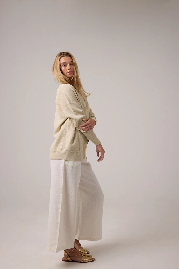 Lanhtropy Aspen Lurex Cardigan