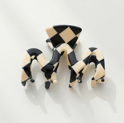 Adorro Checkmate Small Wave Hair Clip AD42