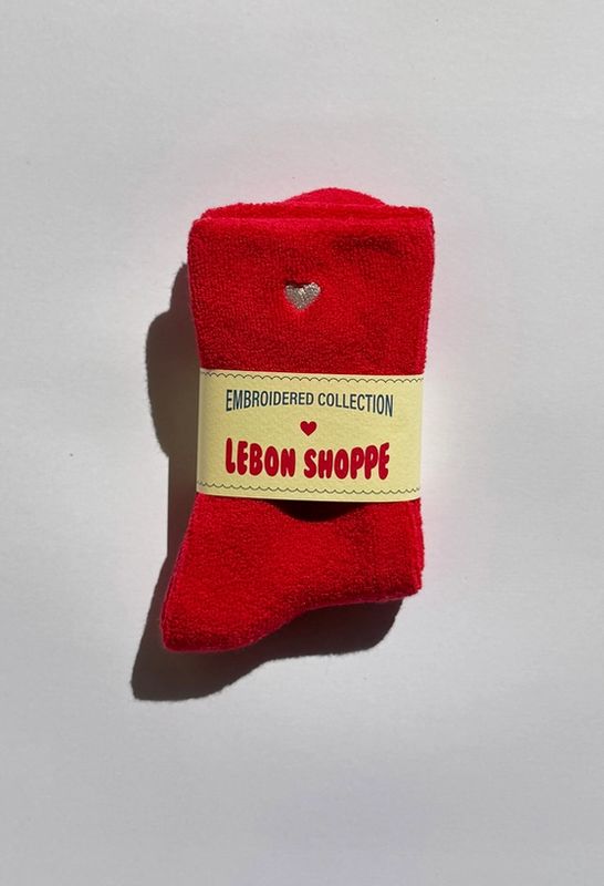 Le Bon Shoppe Embroidered Cloud Socks