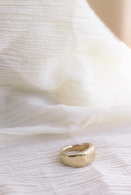 Goldie Jewelry Brass Mudra Ring Size 6 GJ67