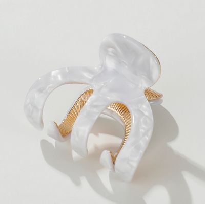 Adorro Jade Coastal Clip in White AD79
