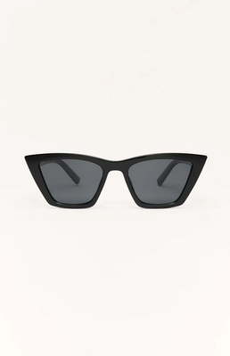 Z Supply Villa in Polished Black Grey Polarized 