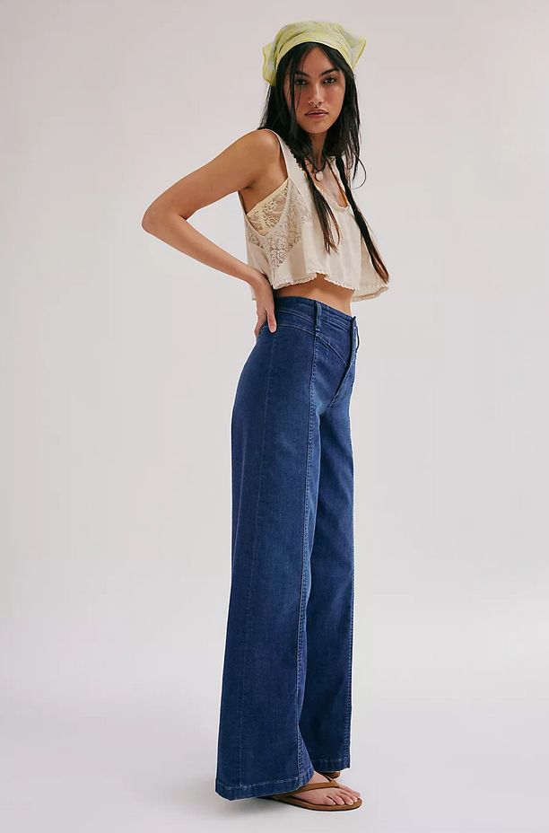 Free People Libre Wide Leg Jeans