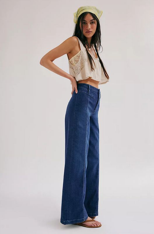 Free People Libre Wide Leg Jeans