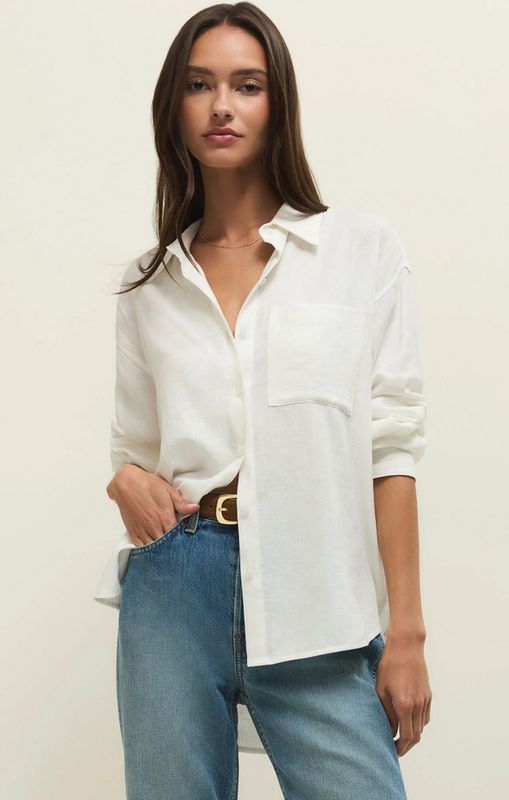 Z Supply Alfie Button Up Shirt (Two Colors)