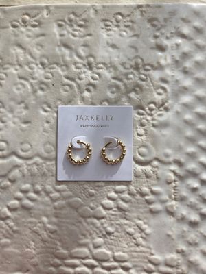 Jax Kelly Ball Hoop Small Earrings JX24