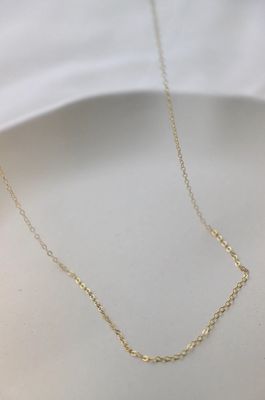 Katie Waltman Jewelry 16" Gold Filled Cable Chain Necklace KW50