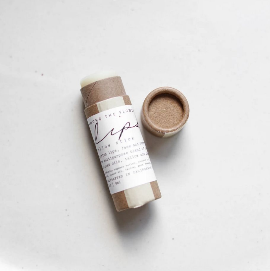 Among the Flowers Tallow Lip Balm ATF63