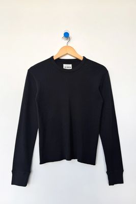 Le Bon Shoppe Pointelle Fundamental Tee