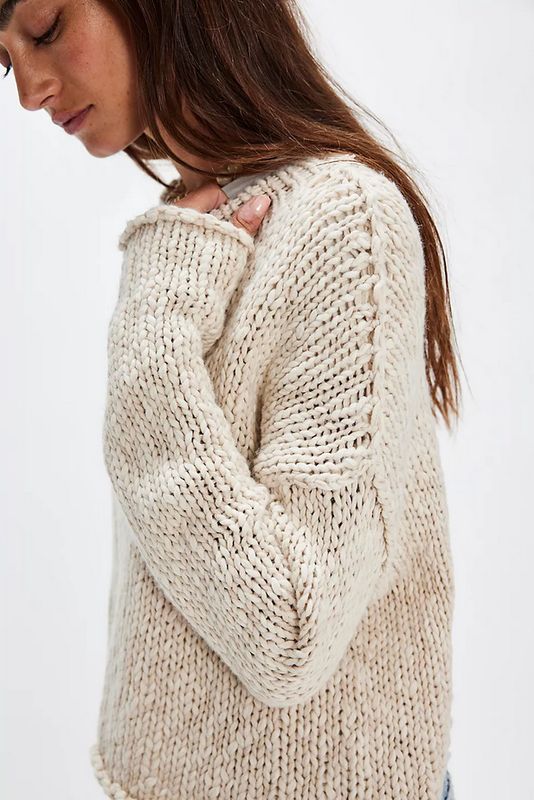 Free People Opal Rollneck Knit Sweater (Two Colors)