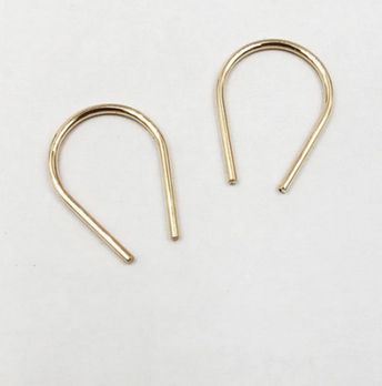 Sinead Cleary SC1658 Gold Filled Horseshoe Threaders
