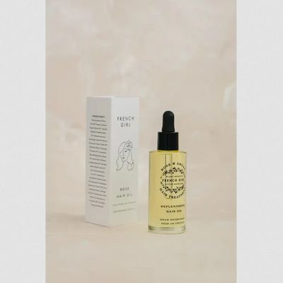 French Girl Organic Hydrating Rose Hair Treatment Oil - 2 oz