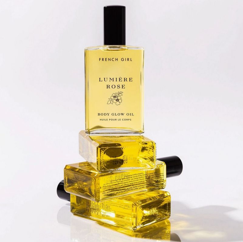 French Girl Organic Hydrating Rose Body Oil - 3.4 oz