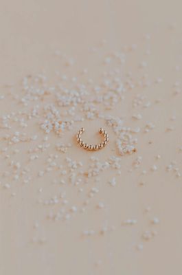 Hello Adorn Beaded Ear Cuff 14K Gold Filled HE2