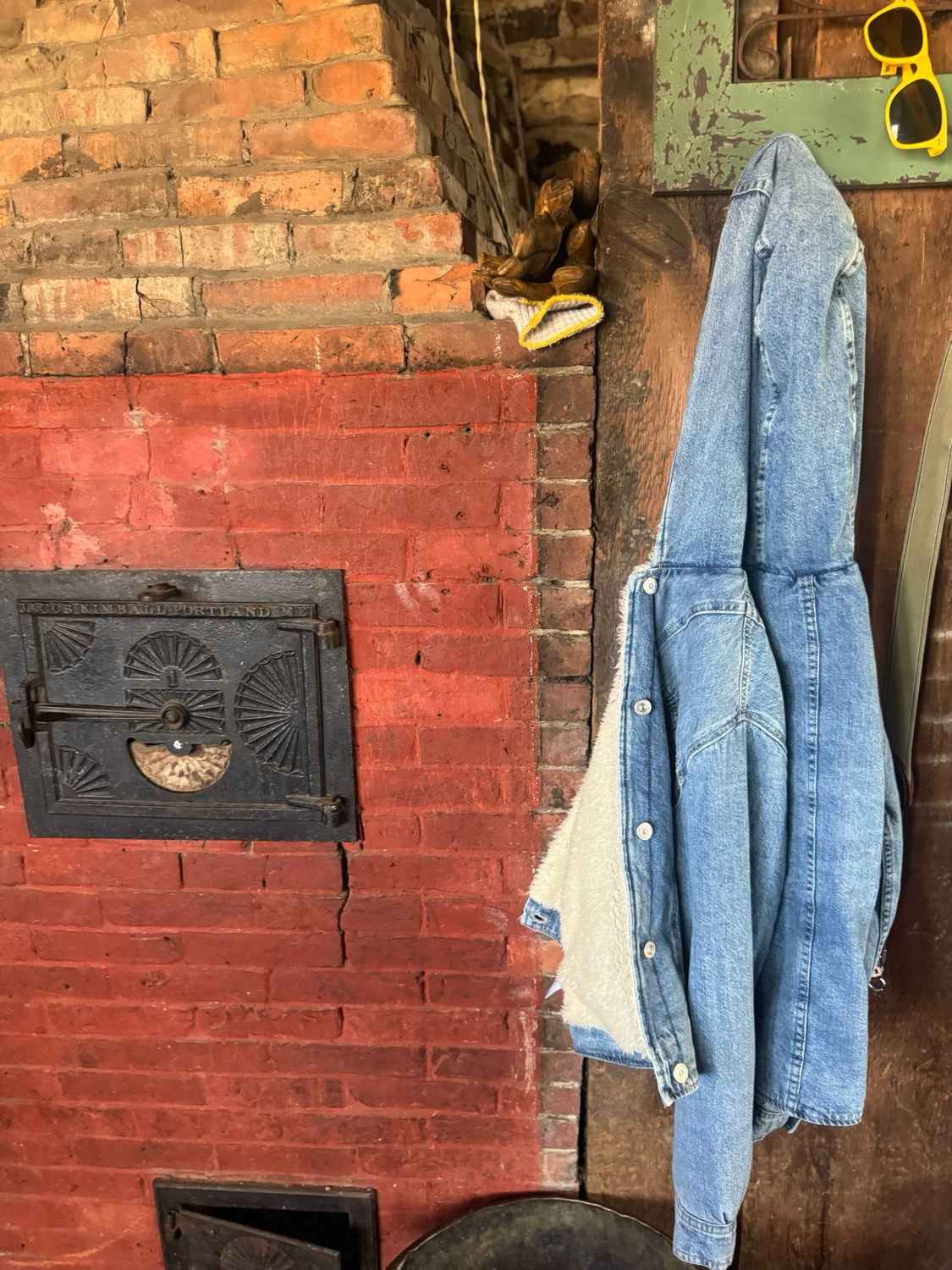 Free People Asher Cozy Denim Jacket