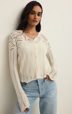Z Supply Alycia Crochet Sweater