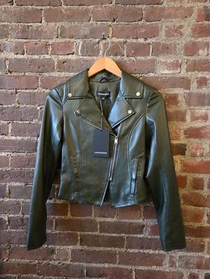 Lamarque Pascale Fitted Faux Leather Jacket