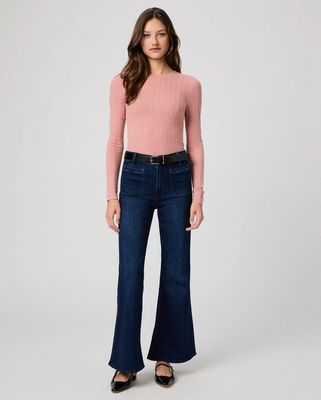 Paige Marlow Skimmer Flare Jean in Prairie