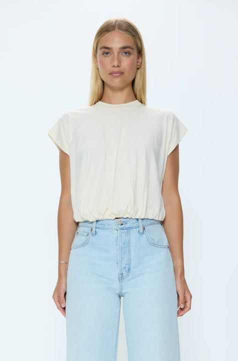 Pistola Millie Bubble Tee in Le Blanc