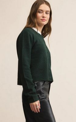Z Supply Medina Cardigan in Garland Green