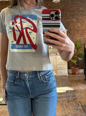 Sundry Ski The Pines Boxy Crew Tee 