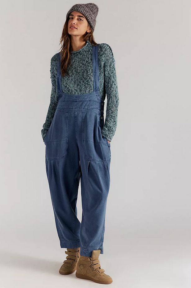 Free People Felix Tapered Overalls