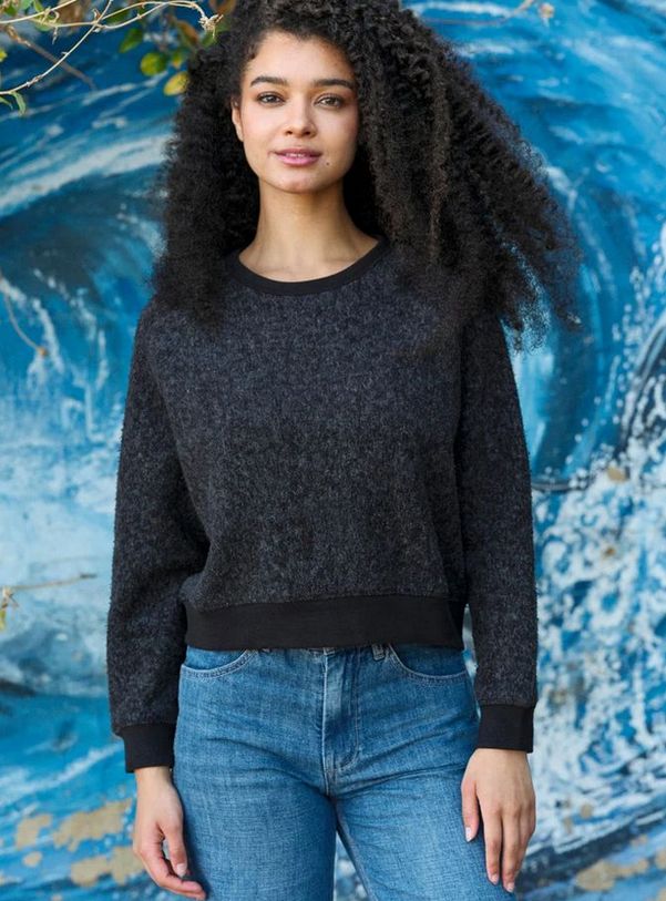 Mollusk Surf Shop Softest Crew in Black