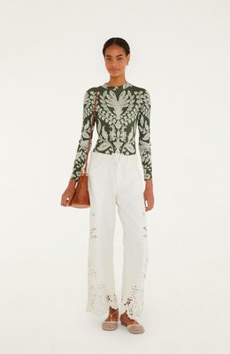 Farm Rio Miranda Dark Green Bodysuit