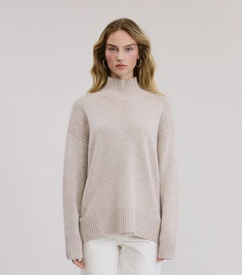 Flat White Caserta Cashmere Sweater Pullover