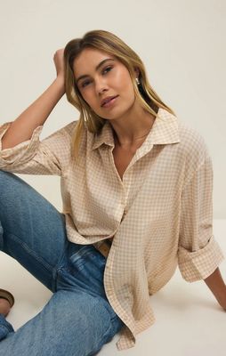Z Supply Seaport Button Up Top (Two Colors)