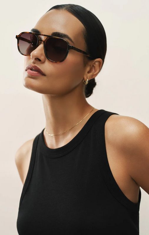 Z Supply Tourist Brown Tortosie Gradient Polar