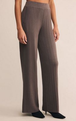 Z Supply Du Monde Sweater Pant in Burnt Ash