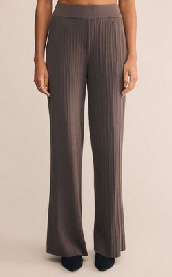 Z Supply Du Monde Sweater Pant in Burnt Ash