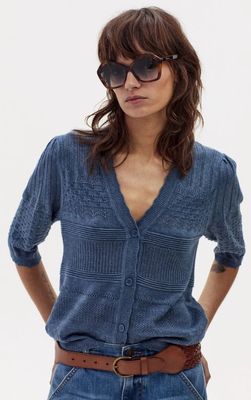 Lanhtropy Florence Short Sleeve Cardigan
