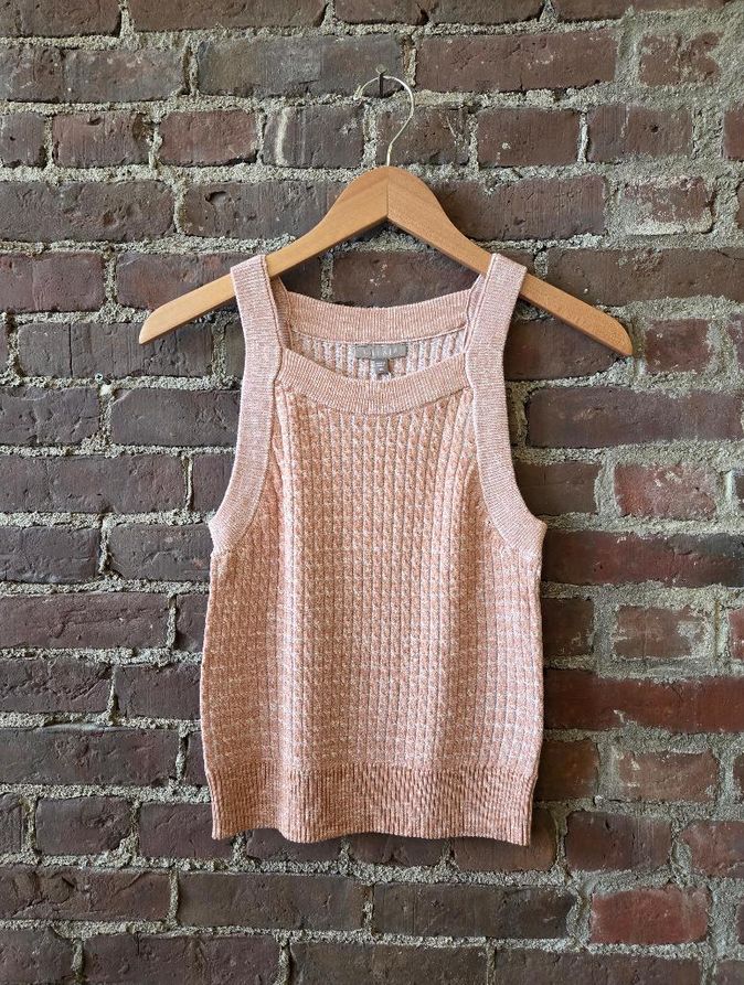 Lilla P Mini Cable Knit Tank